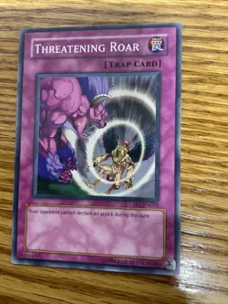 THREATENING ROAR YU-GI-OH! 1st Edition FET-EN052 Card - Image 1