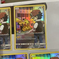 Pikachu 241/236 Cosmic Eclipse Full Art Secret Rare Holo Pokemon Card lot mint - Image 3