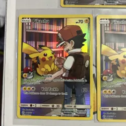 Pikachu 241/236 Cosmic Eclipse Full Art Secret Rare Holo Pokemon Card lot mint - Image 4