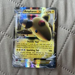 Pokemon Ampharos EX 27/98 XY-Ancient Origins Holo Card - Image 1