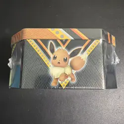 Nintendo Pokemon V Powers Tin Trading Card Game Eevee V - Eevee Tin 820650807794 - Image 4