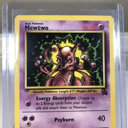 Mewtwo #14 - Black Star Promo - Non-Holo Movie Pokemon Card - Near Mint (NM) - Image 2