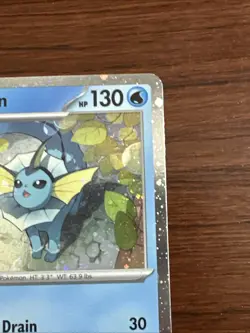Vaporeon SVP 168 Black Star Promo Holo Card Pokemon TCG - Image 3