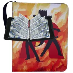 Team Rocket Pokemon Card Organizing Binder With Zipper - Image 1