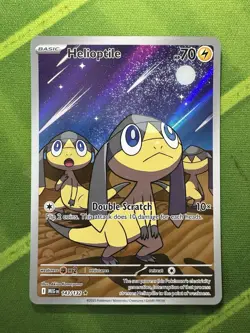 Helioptile 143/132 Me01: Mega Evolution Holo - Pokemon Card - Image 1