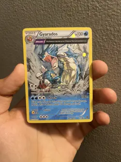 Pokemon Gyarados TCG Full Art Holo Rare Card 21/98 XY Ancient Origins - Image 1