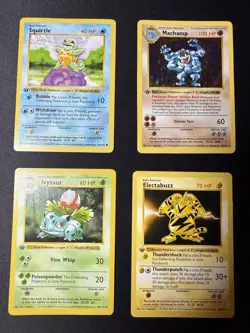 Huge Collection Bulk Lot 50 ALL 1st Edition Base Set Shadowless Pokemon Cards HP - Image 5