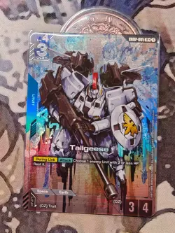 Gundam Card Game GD02 Dual Impact GD02-005 R+ Tallgeese - NM - ENG - Image 1