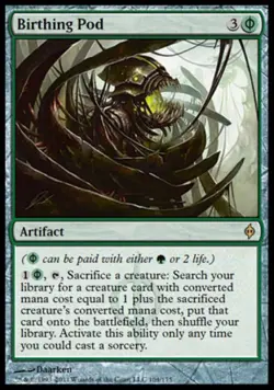 Birthing Pod - Medium Play MTG New Phyrexia - Image 1