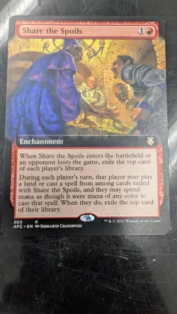 Share the Spoils (Extended Art) Commander: Adventures in the Forgotten Realms... - Image 1