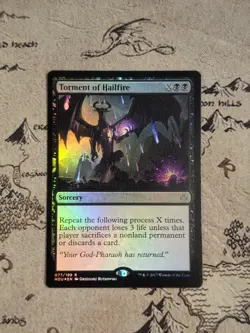Torment of Hailfire Hour of Devastation Foil - Image 1