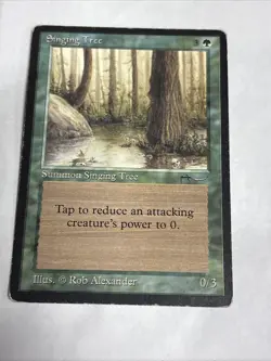 Magic MTG Arabian Nights Singing Tree MODERATELY PLAYED MP - Image 2