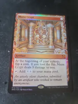 Mana Crypt Masterpiece Series: Kaladesh Inventions Foil NM Pack Fresh - Image 2