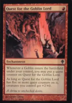 Quest for the Goblin Lord - Worldwake: #86, Magic: The Gathering Nm R57 - Image 1