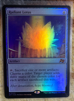 Radiant Lotus - Aetherdrift (DFT) [FOIL] - Image 1