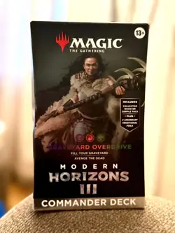 Graveyard Overdrive Commander Deck Magic The Gathering Modern Horizons 3 - Image 1