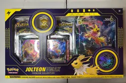 Jolteon VMAX Premium Collection Box Factory Sealed New Pokemon Card TCG - Image 1