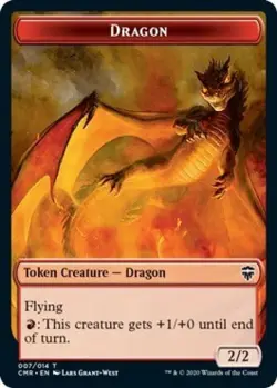NM Token - Dragon Token: Commander Legends - Image 1