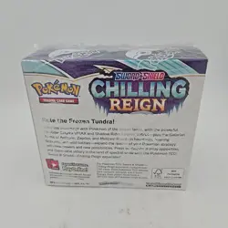 Pokemon Chilling Reign Booster Box Sword Shield Factory Sealed - Image 5