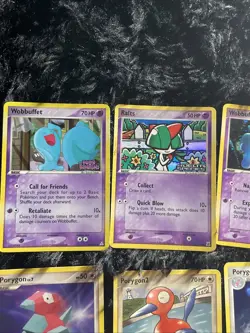 Pokemon Mixed 40 Card Lot Wobbuffet Holon Phantoms Stamp Ralts Ex Delta Species - Image 2