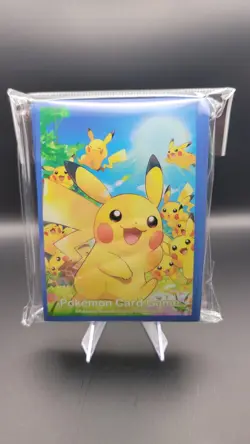Japan Pokemon Center Pikachu Large Gathering 64 Card Sleeves US Seller - Image 3