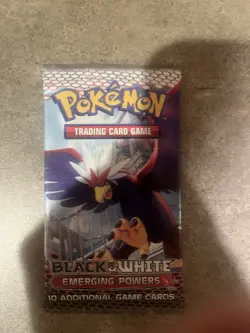 Pokemon TCG Black and White Emerging Powers Booster Pack Sealed 820650106293 - Image 1