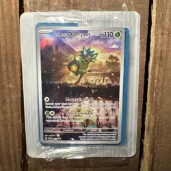 Pokemon Teal Mask Ogerpon 123 Scarlet & Violet Twilight Masquerade Promo SEALED - Image 1