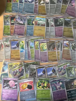 Pokemon TCG Black Bolt White Flare Lot Of 100 Pokeball Holo NM Illustration Rare - Image 2