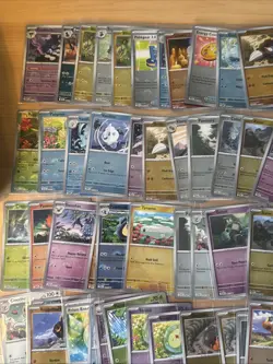 Pokemon TCG Black Bolt White Flare Lot Of 100 Pokeball Holo NM Illustration Rare - Image 3