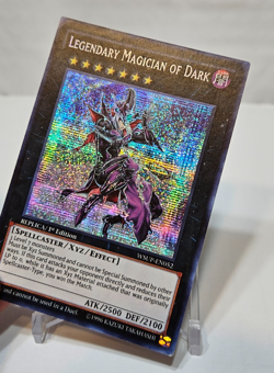 Legendary Magician of Dark WSUP-EN052 Prismatic Secret Rare 1st Ed Yugioh 7954 - Image 4