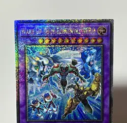 Wake Up Your Elemental HERO MP24-EN018 (LP) QC Secret Rare Mega Tin 2024 YuGiOh - Image 3