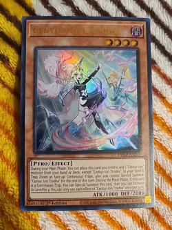 Yu-Gi-Oh TCG Centur-Ion Trudea VASM-EN017 Valiant Smashers 1st Edition - Image 1
