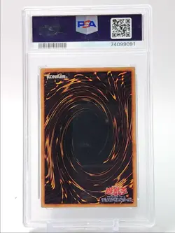 RED-EYES BLACK DRAGON 2001 YGO JPN PREMIUM 5 ULTRA PARALLEL RARE PSA 8 Q4763 - Image 2