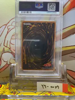 PSA 8 Yu-Gi-Oh! Black Rose Dragon Unlimited Ghost Rare Holographic CSOC-JP039 - Image 2