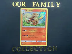 Arcanine 22/149 - Holo Rare Pokemon TCG Sun and Moon Base Set Card - Near Mint - Image 1