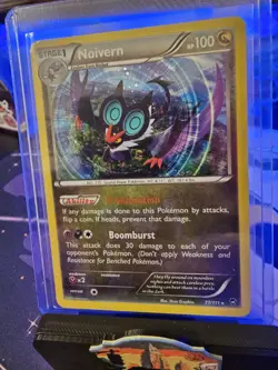 Noivern 77/111 Cosmos Holo Rare XY Furious Fists Pokemon Card Nintendo NM TCG - Image 3