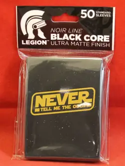 Legion 50 MTG Standard Card Sleeves Deck Protector - Never Tell Me The Odds - Image 2