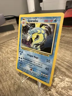 Pokemon TCG Gyarados Base Set Holo Rare Card 6/102 Excellent Condition Grade It! - Image 3