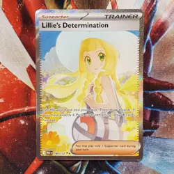 Lillie's Determination - 184/132 - SIR - Mega Evolution Pokemon Card - Lot #827 - Image 2