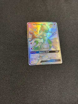 Pokemon Mewtwo GX TCG Full Art Ultra Rare Holo Card SV59/SV94 Mint Condition - Image 4