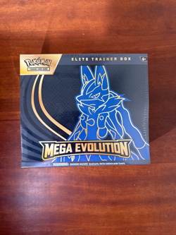 Pokemon Trading Card Game - Mega Evolution Elite Trainer Box (Lucario) - Sealed - Image 1