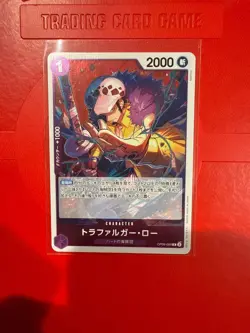 One Piece card OP09-069 Trafalgar D. Water Law R Japanese Era - Image 1