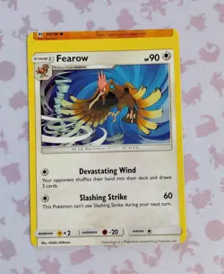 FEAROW Pokemon Card MISCUT ERROR N/M - Image 1