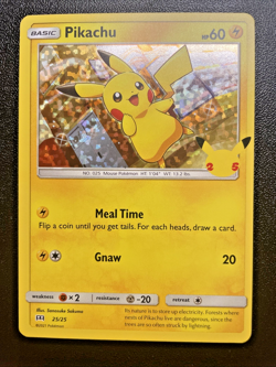 Pikachu 25/25 McDonald's 25th Anniversary Promos Pokemon Card - Image 1