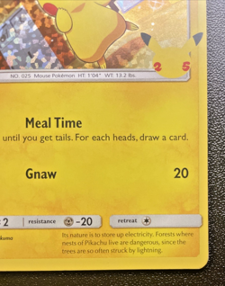 Pikachu 25/25 McDonald's 25th Anniversary Promos Pokemon Card - Image 5