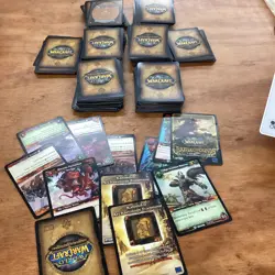 World of Warcraft Trading Card Game Bulk Card Lot of 280 Cards - Image 1
