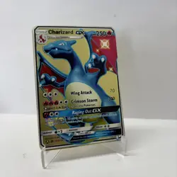 Charizard GX HP250 Metal Pokemon Card-Collectible Gift Display - Image 1
