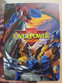 OverPower Monumental Marvel Fleer 1997 Dark Beast Hero Character Card Rare - Image 2