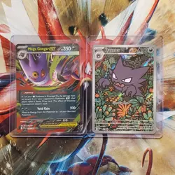Haunter 027 Promo + Mega Gengar ex 056/094 - Pokemon Cards - Lot #833 - Image 1