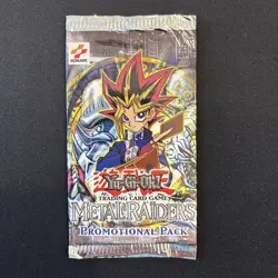 YU-GI-OH 1996 Metal Raiders Sealed Promotional Pack 2 cards - Image 1